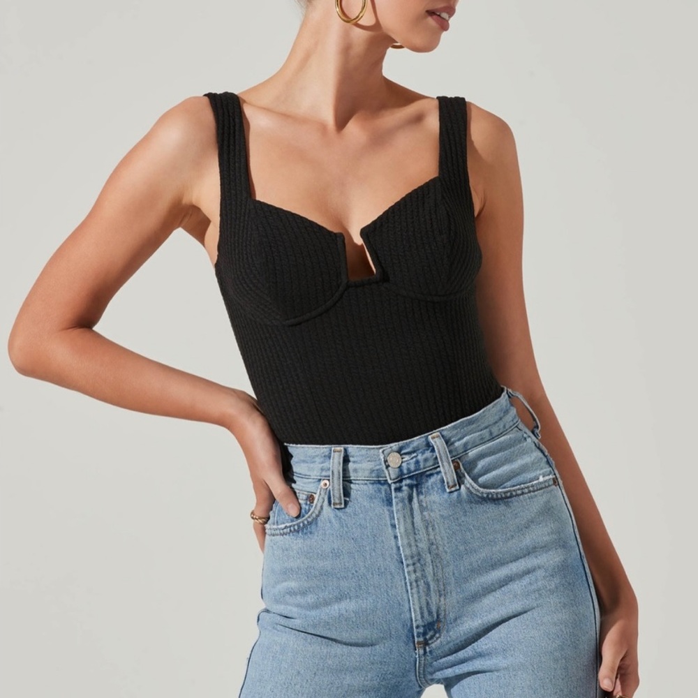 ASTR aria bustier bodysuit